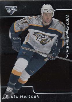 2001-02 Be a Player Signature Series #039 Scott Hartnell Front