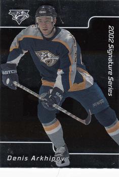 2001-02 Be a Player Signature Series #042 Denis Arkhipov Front