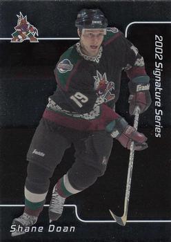 2001-02 Be a Player Signature Series #047 Shane Doan Front
