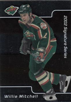 2001-02 Be a Player Signature Series #062 Willie Mitchell Front