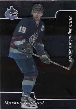 2001-02 Be a Player Signature Series #080 Markus Naslund Front