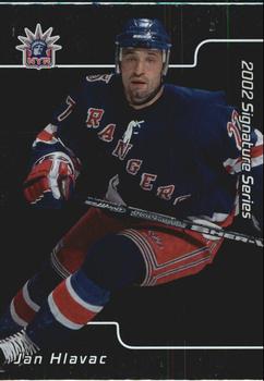2001-02 Be a Player Signature Series #082 Jan Hlavac Front