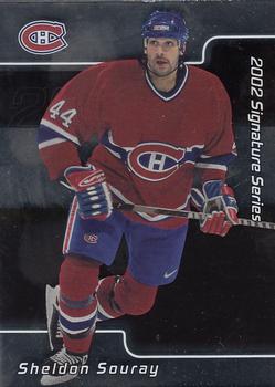 2001-02 Be a Player Signature Series #092 Sheldon Souray Front