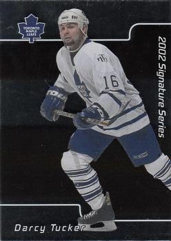 2001-02 Be a Player Signature Series #102 Darcy Tucker Front