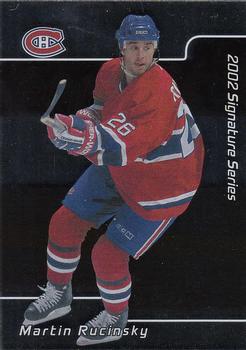 2001-02 Be a Player Signature Series #117 Martin Rucinsky Front