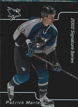 2001-02 Be a Player Signature Series #144 Patrick Marleau Front