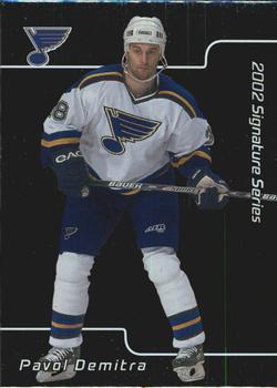 2001-02 Be a Player Signature Series #169 Pavol Demitra Front