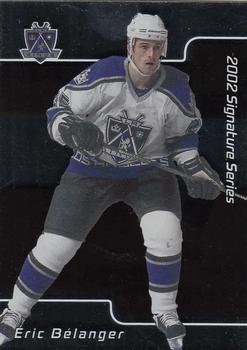 2001-02 Be a Player Signature Series #186 Eric Belanger Front