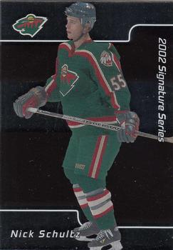 2001-02 Be a Player Signature Series #214 Nick Schultz Front
