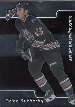 2001-02 Be a Player Signature Series #223 Brian Sutherby Front