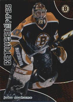2001-02 Be a Player Between the Pipes #11 John Grahame Front