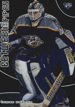 2001-02 Be a Player Between the Pipes #15 Tomas Vokoun Front