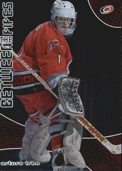 2001-02 Be a Player Between the Pipes #16 Arturs Irbe Front