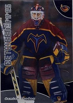 2001-02 Be a Player Between the Pipes #24 Damian Rhodes Front