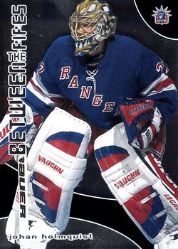 2001-02 Be a Player Between the Pipes #34 Johan Holmqvist Front