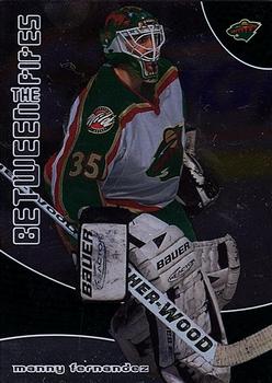 2001-02 Be a Player Between the Pipes #39 Manny Fernandez Front