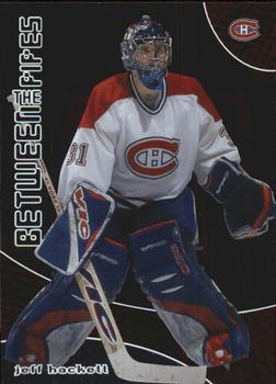 2001-02 Be a Player Between the Pipes #73 Jeff Hackett Front
