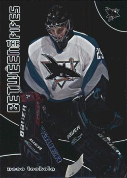 2001-02 Be a Player Between the Pipes #86 Vesa Toskala Front