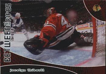 2001-02 Be a Player Between the Pipes #102 Jocelyn Thibault Front