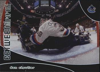 2001-02 Be a Player Between the Pipes #108 Dan Cloutier Front