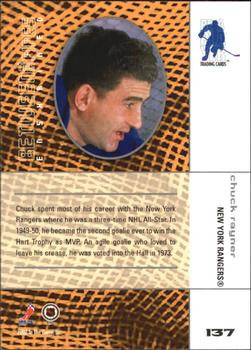 2001-02 Be a Player Between the Pipes #137 Chuck Rayner Back