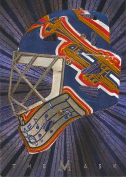 2001-02 Be a Player Between the Pipes - The Mask #NNO Curtis Joseph Front