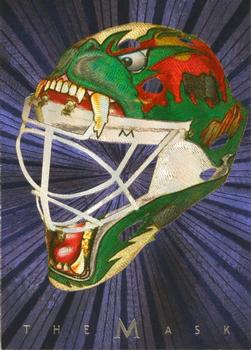2001-02 Be a Player Between the Pipes - The Mask #NNO Manny Fernandez Front