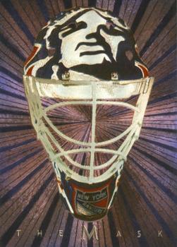 2001-02 Be a Player Between the Pipes - The Mask #NNO Mike Richter Front