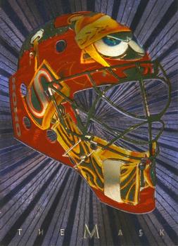 2001-02 Be a Player Between the Pipes - The Mask #NNO Patrick Lalime Front