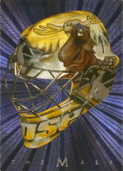 2001-02 Be a Player Between the Pipes - The Mask #NNO Johan Hedberg Front