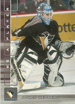 2001-02 Be a Player Memorabilia #28 Johan Hedberg Front