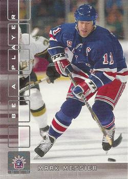 2001-02 Be a Player Memorabilia #97 Mark Messier Front