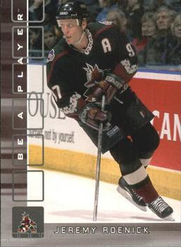 2001-02 Be a Player Memorabilia #186 Jeremy Roenick Front