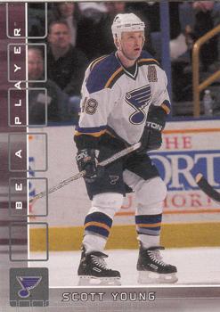 2001-02 Be a Player Memorabilia #187 Scott Young Front