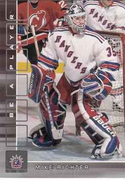 2001-02 Be a Player Memorabilia #222 Mike Richter Front