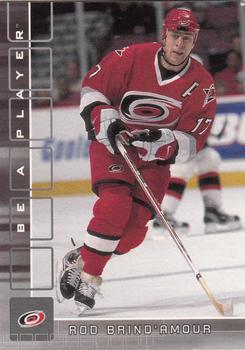 2001-02 Be a Player Memorabilia #246 Rod Brind'Amour Front
