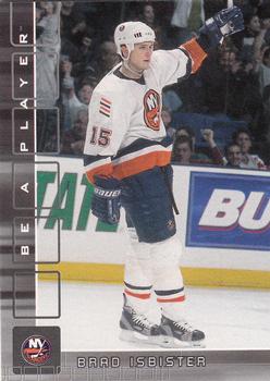 2001-02 Be a Player Memorabilia #250 Brad Isbister Front