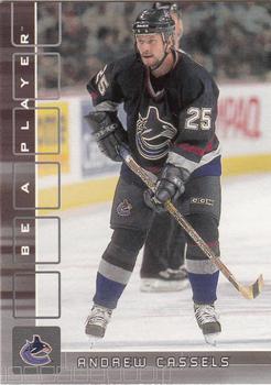 2001-02 Be a Player Memorabilia #254 Andrew Cassels Front