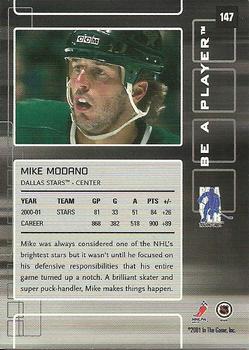 2001-02 Be a Player Memorabilia #147 Mike Modano Back