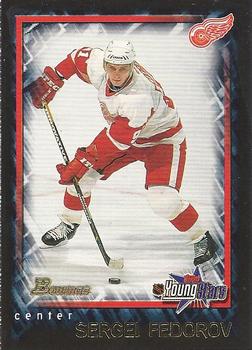 2001-02 Bowman YoungStars #74 Sergei Fedorov Front