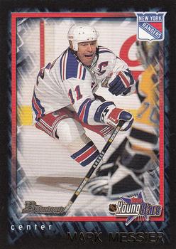 2001-02 Bowman YoungStars #82 Mark Messier Front