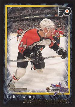 2001-02 Bowman YoungStars #155 Justin Williams Front