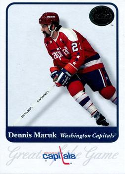 2001-02 Fleer Greats of the Game #6 Dennis Maruk Front