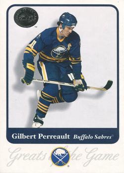 2001-02 Fleer Greats of the Game #9 Gilbert Perreault Front