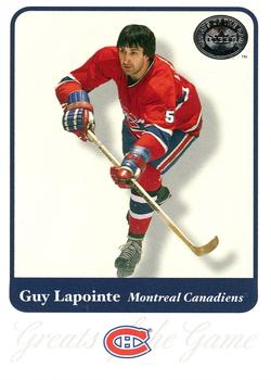 2001-02 Fleer Greats of the Game #20 Guy Lapointe Front
