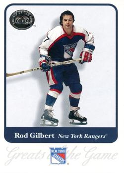 2001-02 Fleer Greats of the Game #23 Rod Gilbert Front