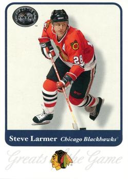 2001-02 Fleer Greats of the Game #24 Steve Larmer Front