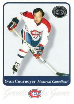 2001-02 Fleer Greats of the Game #25 Yvan Cournoyer Front