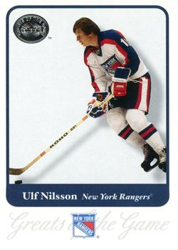 2001-02 Fleer Greats of the Game #26 Ulf Nilsson Front