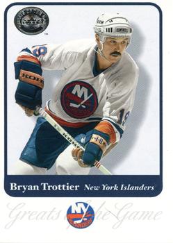 2001-02 Fleer Greats of the Game #29 Bryan Trottier Front